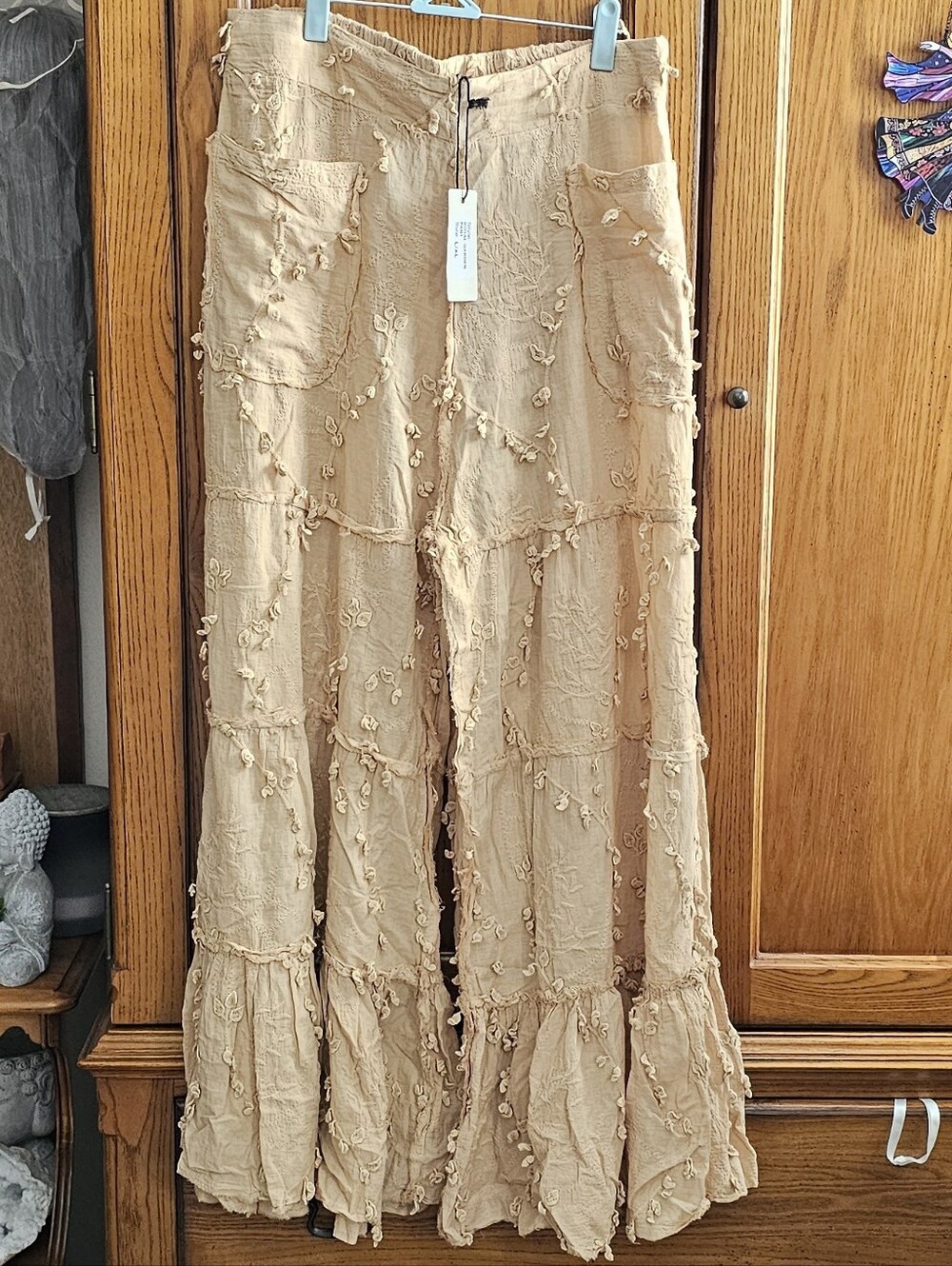 NWT Jaded Gypsy Royal Garden Pant Boho
